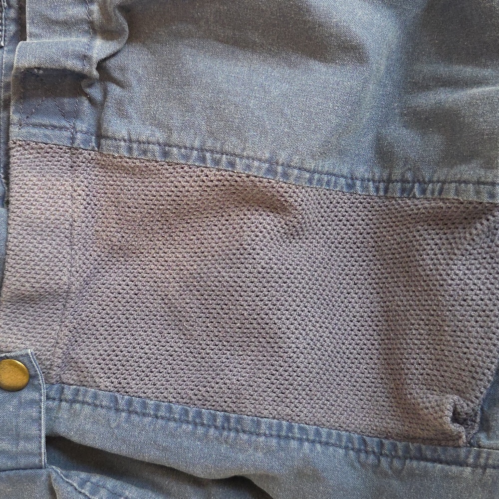 TravelSmith Utility Vest Blue Pockets Fishing Hiking Women's LGE Hong Kong - Picture 10 of 14